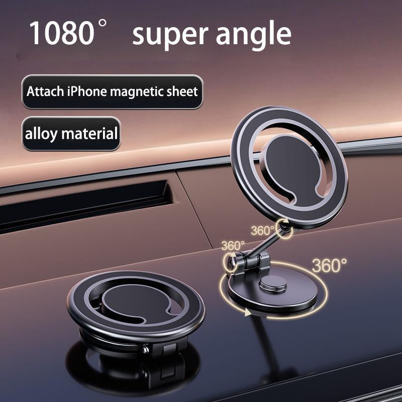 Magnetic Car Phone Holder, Rotatable Foldable Car Phone Holder, Car Interior Accessories for Car