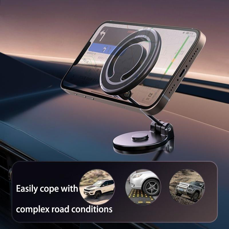 Magnetic Car Phone Holder, Rotatable Foldable Car Phone Holder, Car Interior Accessories for Car